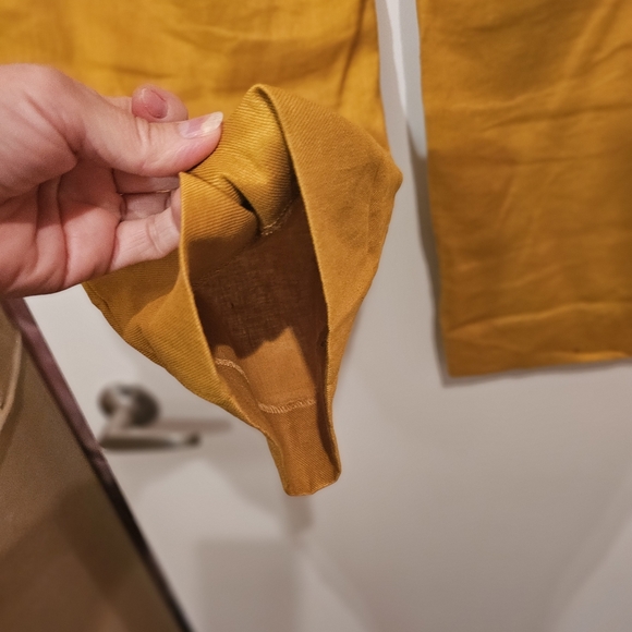 Banana Republic High Rise Wide Leg Linen Cotton Pant. Sz 2. No flaws. - Picture 9 of 14